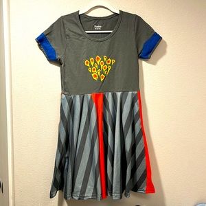 Svaha Volcano Girls Twirl Dress with Pockets, size 9/10